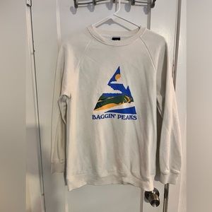 The North Face sweatshirt